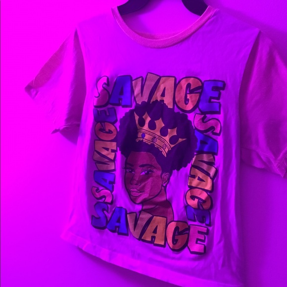 Melanin savage crop top - Picture 3 of 3